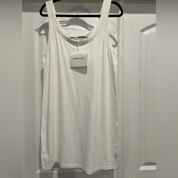 Alexander Wang Cotton Tank Dress - Picture 1 of 4